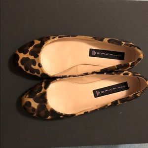 Gently used Steven leopard hair flats